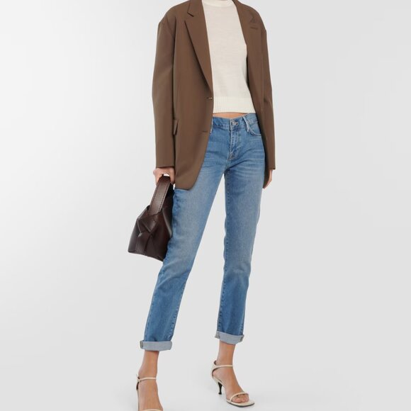 NEW FRAME Le Garcon mid Rise Jeans in Daphne for women 725 8m4 - Picture 1 of 8